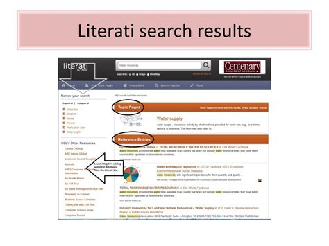 literati can search